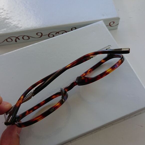 Canali co305 c02 52 21 142mm Tortoise Shell Glasses frame Only New - Picture 8 of 12